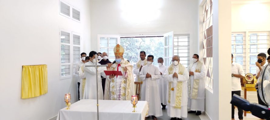 വി. മാക്സിമില്യൻ കോൾബെ സെമിനാരി ആശീർവദിച്ചു.