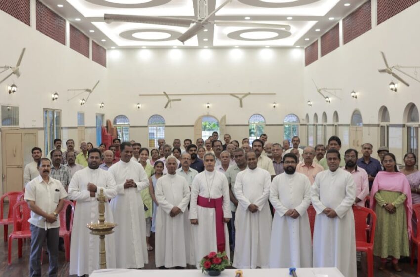 ഫെറോനതല പള്ളി സ്റ്റാഫ് സംഗമം സംഘടിപ്പിച്ചു.